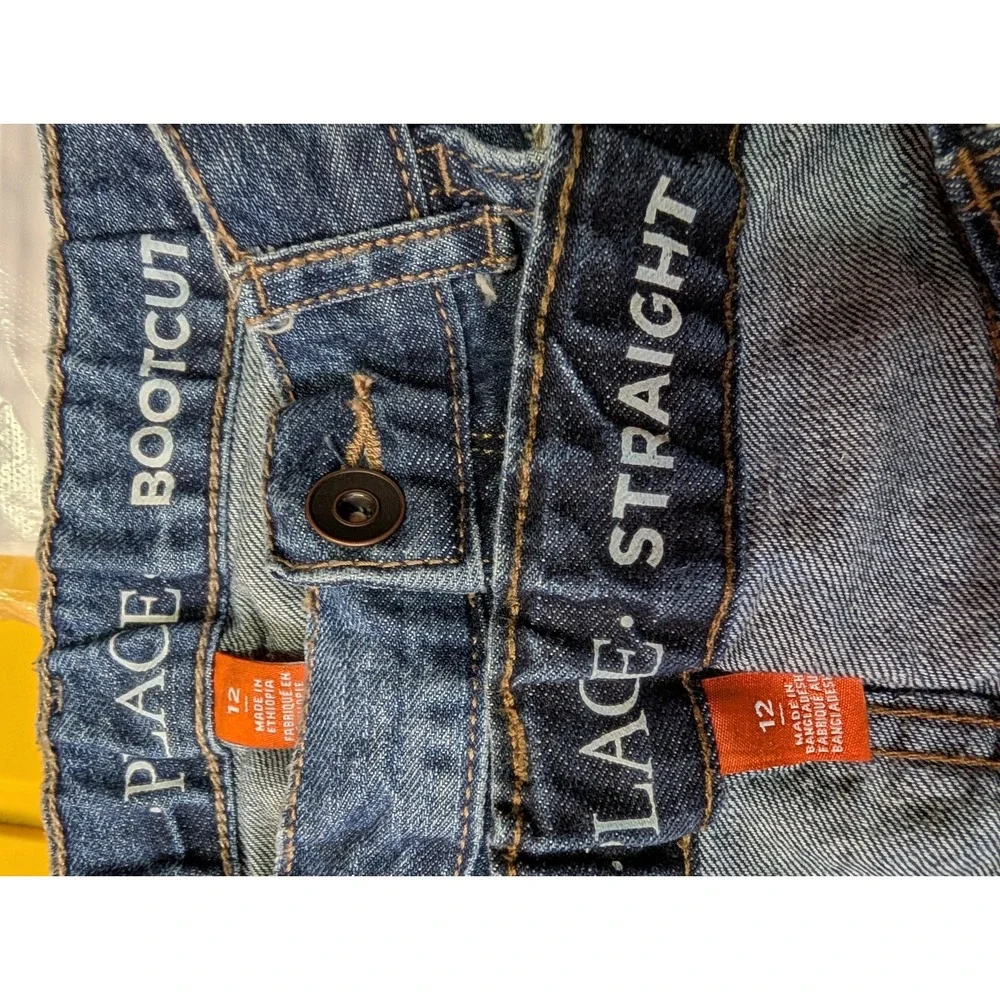 Pair‎ of Childrens Place Size 12 Bootleg/Straight Kids